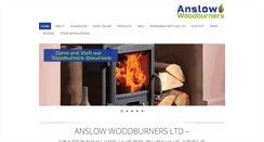 Desktop Screenshot of anslowwoodburners.com